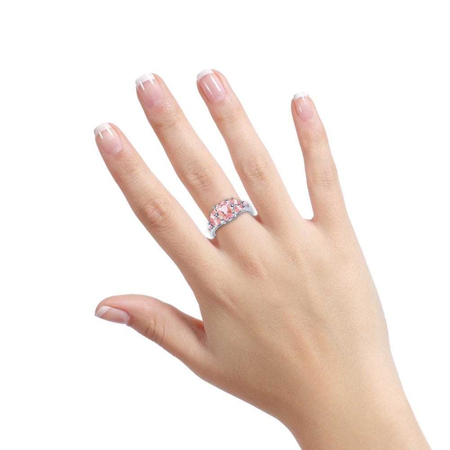 Ringe SOKOLOV Jewelry | Silber Ring Mit Zirkonia, Rosa