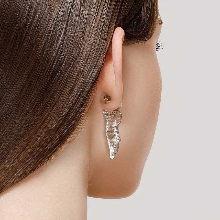 Ohrringe SOKOLOV Jewelry | Silber Ohrstecker Mit Perle, Wei