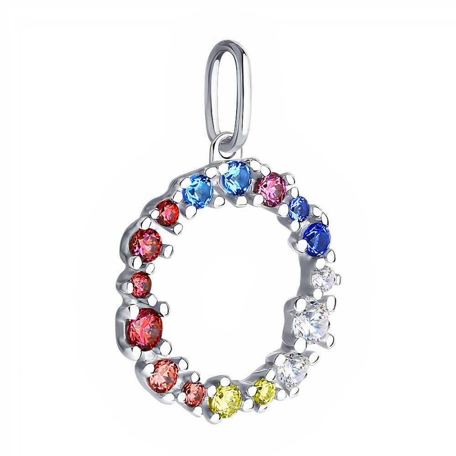 Anh Nger SOKOLOV Jewelry | Silber Anh Nger Mit Zirkonia, Multicolor