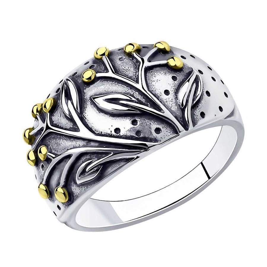 Ringe SOKOLOV Jewelry | Silber Ring, Vergoldet