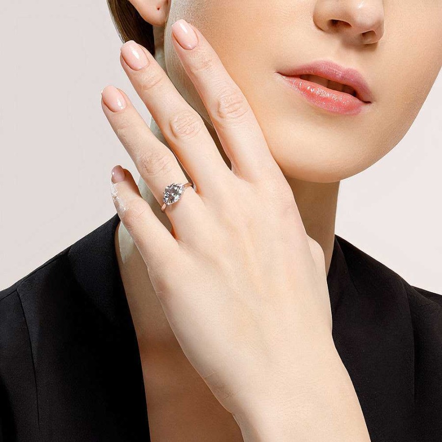 Ringe SOKOLOV Jewelry | Silber Ring Mit Swarovski Zirkonia, Wei