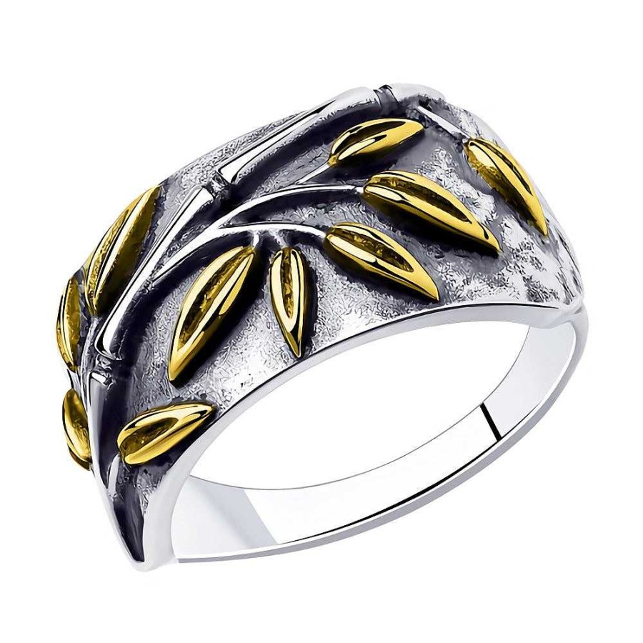 Ringe SOKOLOV Jewelry | Silber Ring, Vergoldet