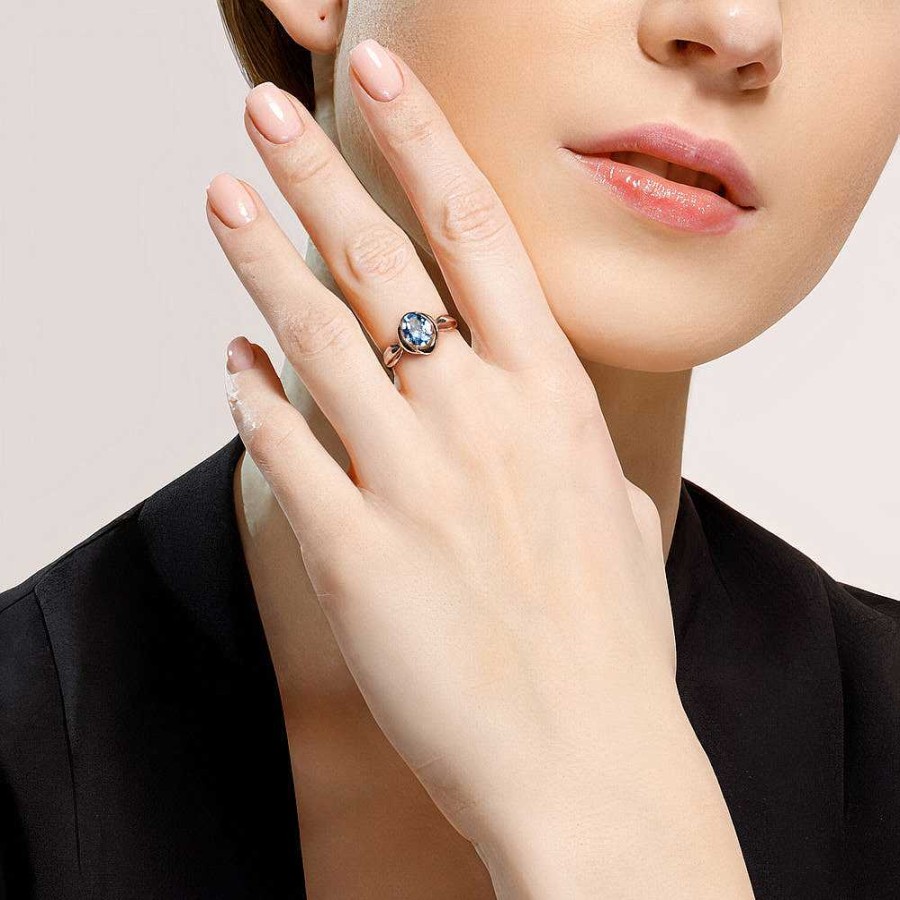 Ringe SOKOLOV Jewelry | Silber Ring Mit Topas, Blau