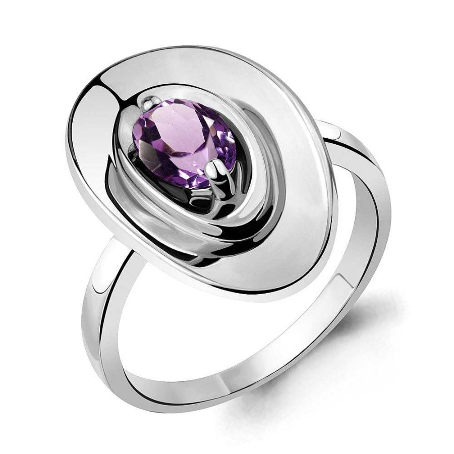 Ringe AQUAMARINE Jewelry | Silber Ring Mit Amethyst, Violett